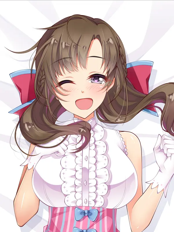 (image for) Do You Love Your Mom and Her Two-Hit Multi-Target Attacks? Dakimakura Mamako Oosuki Body Pillow Case - Click Image to Close