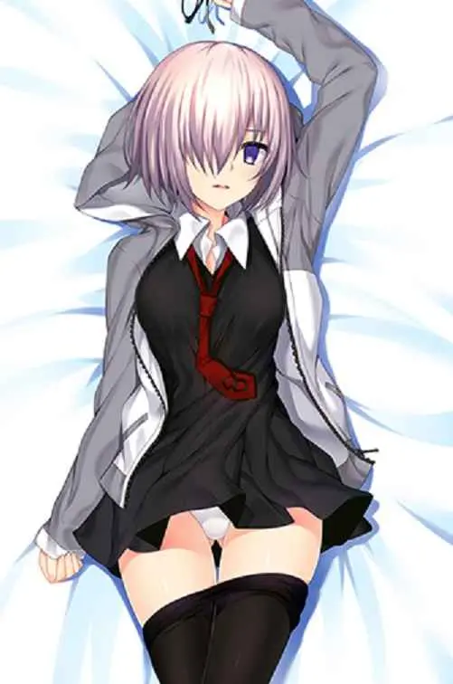 (image for) Fate/Grand Order Dakimakura Shielder Mash Kyrielight Body Pillow Case 08 - Click Image to Close