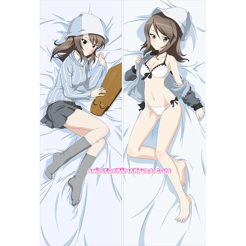 Girls und Panzer Dakimakura Mika Body Pillow Case