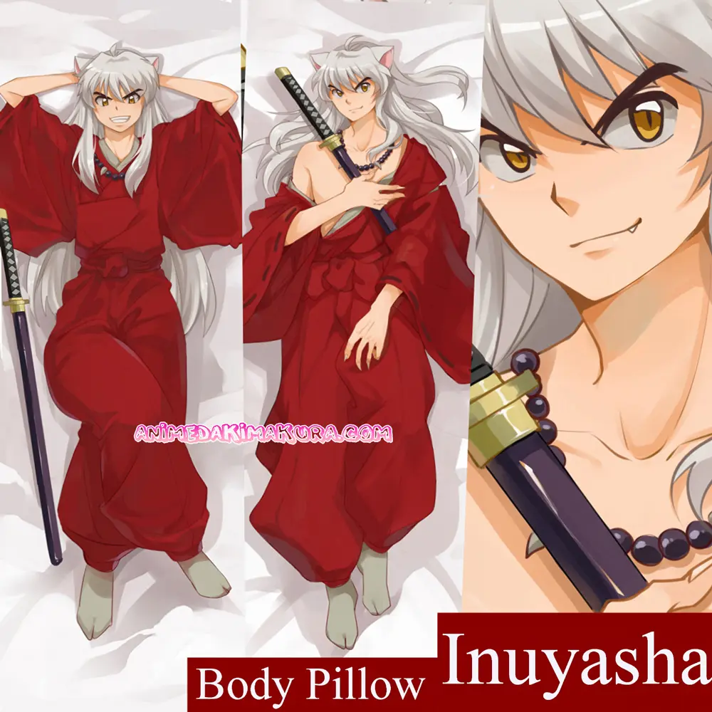 Inuyasha Dakimakura Body Pillow Case
