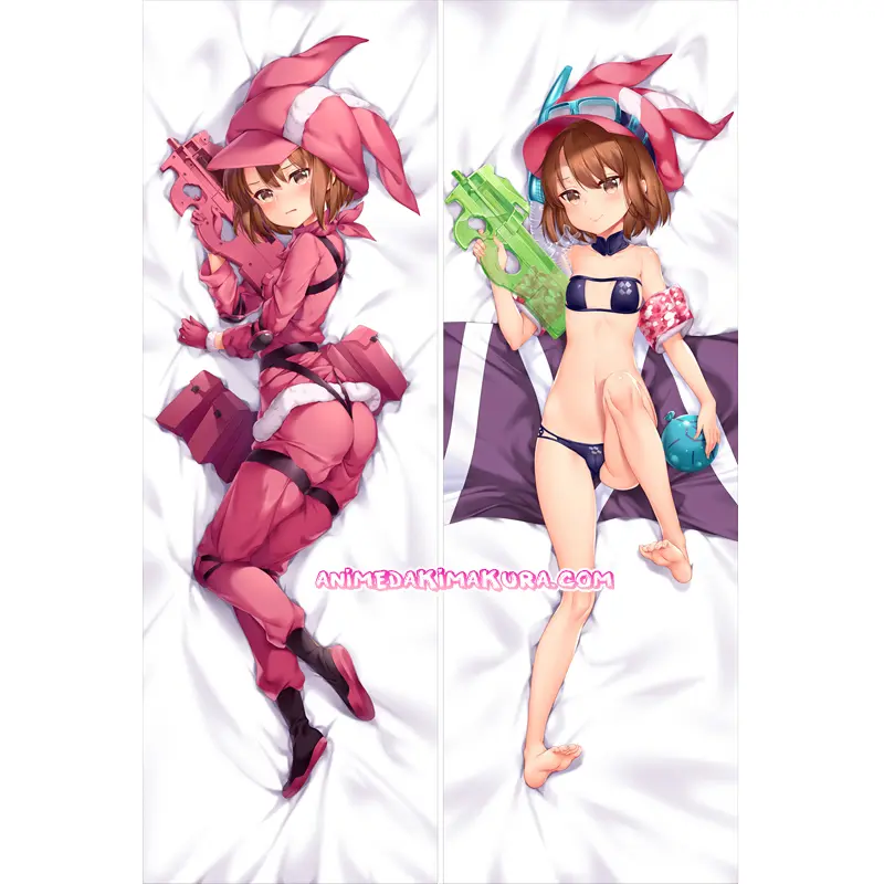 Sword Art Online GGO Dakimakura Kohiruimaki Karen Llenn Body Pillow Case 03