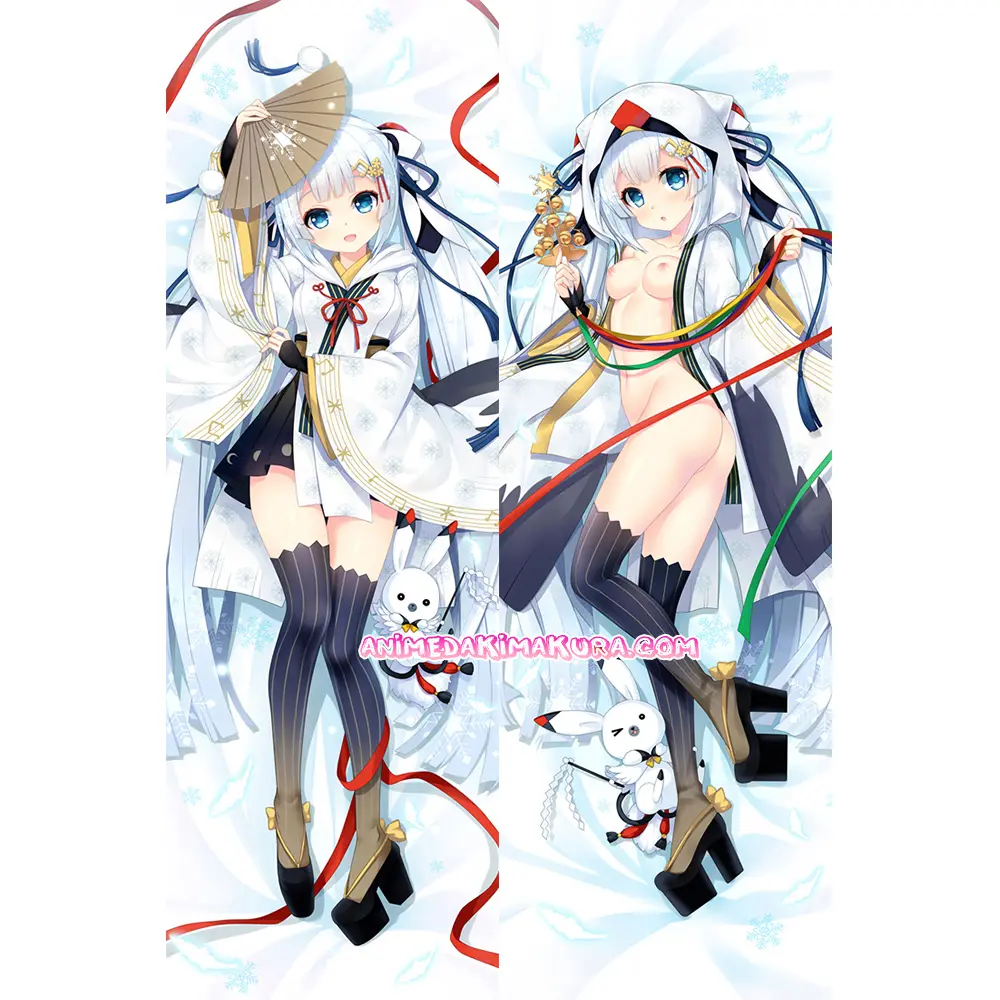 Vocaloid 2018 Dakimakura Snow Body Pillow Case 02