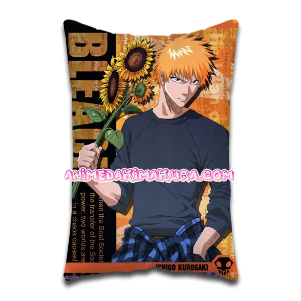 Bleach Ichigo Kurosaki Standard Pillow Case Cover Cushion 03